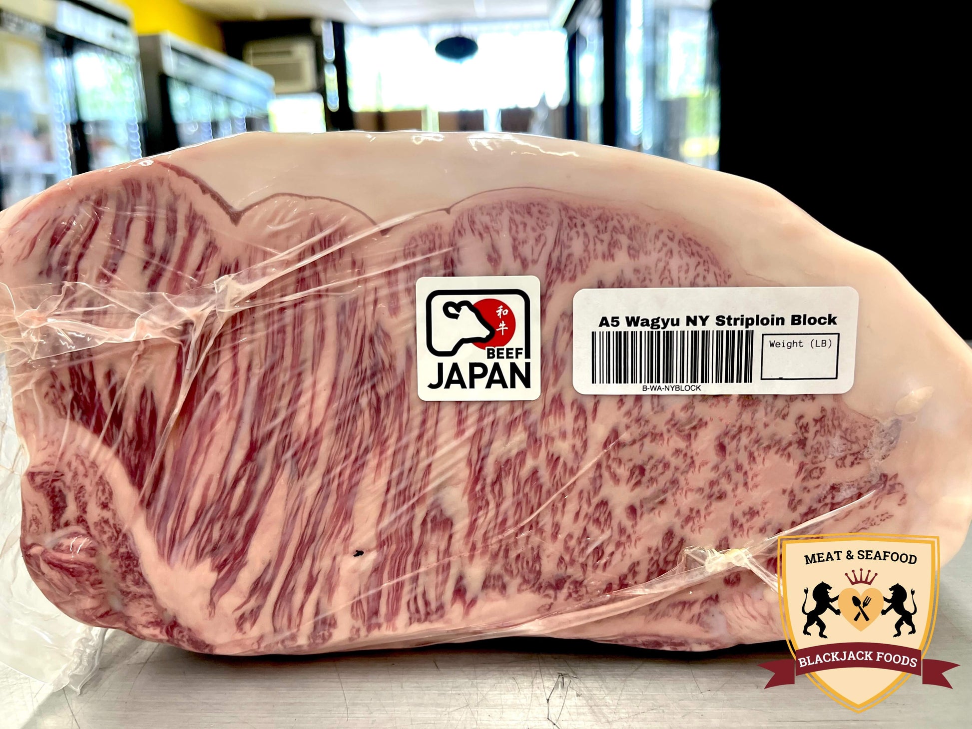 A5 Wagyu NY Block BlackjackFoods
